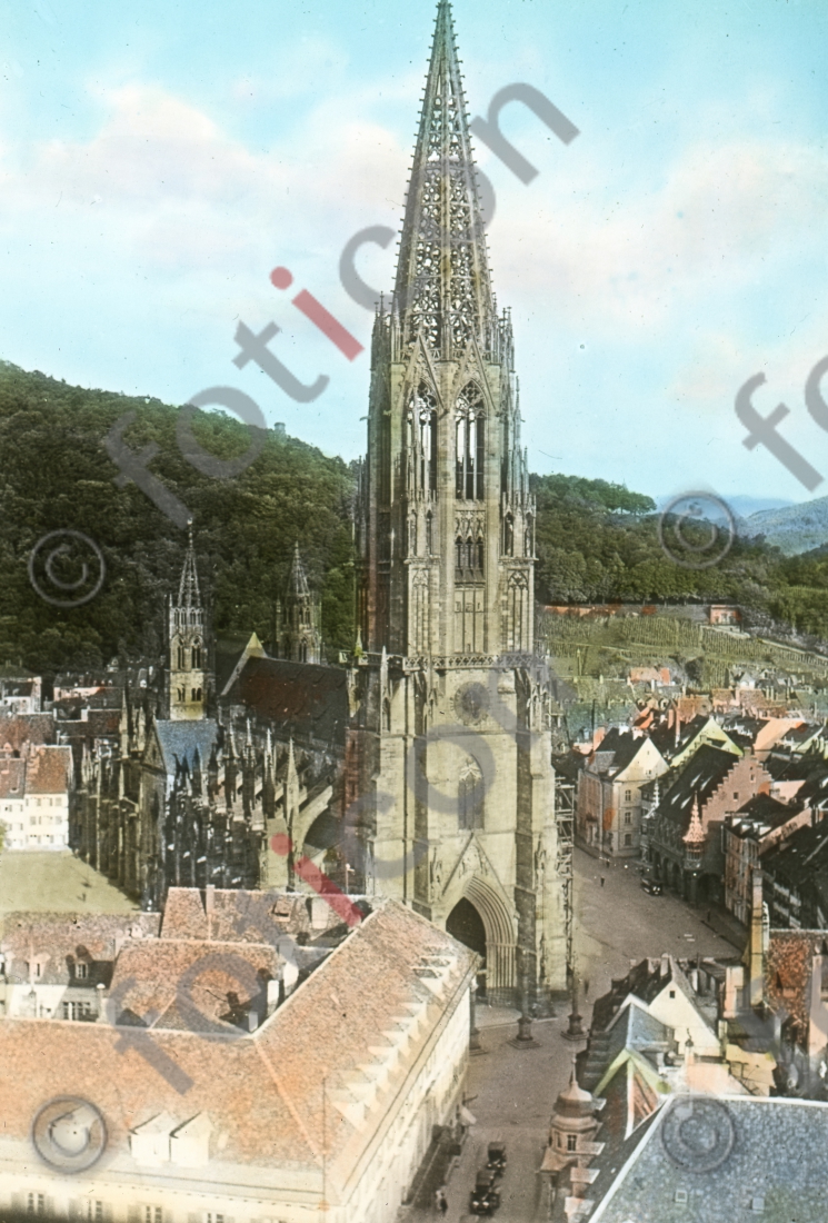 Freiburger Münster | Freiburg Cathedral - Foto foticon-simon-127-023.jpg | foticon.de - Bilddatenbank für Motive aus Geschichte und Kultur